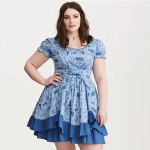 Rare Torrid Beauty and the Beast dress